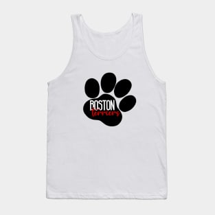 boston terriers paw Tank Top